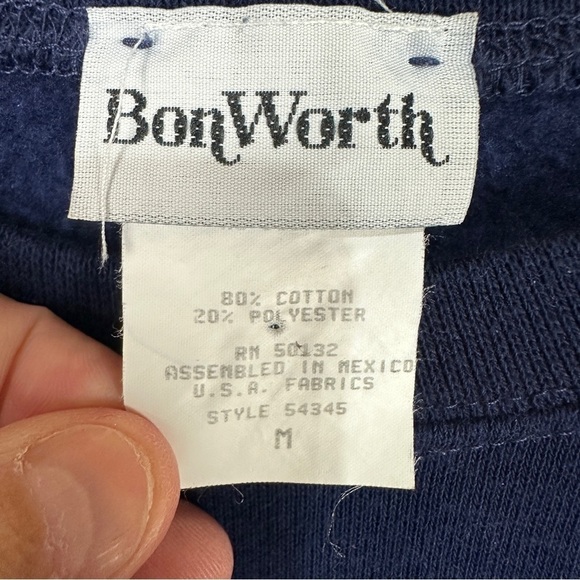 Vintage Womens Sweater Medium Christmas Holiday Crewneck Ugly Party Poinsettia - Picture 4 of 7